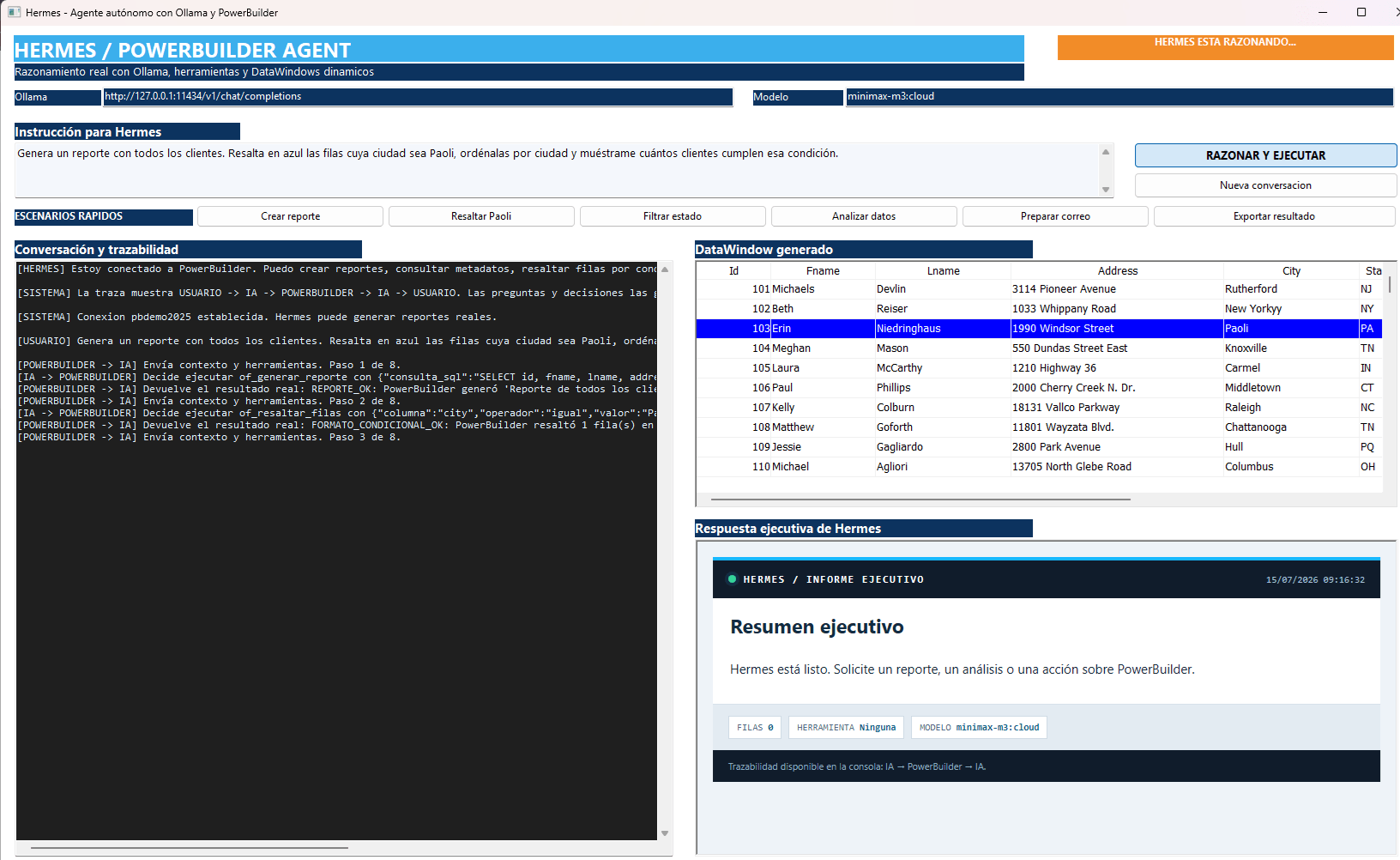 Miniatura de Hermes: an autonomous agent connected to PowerBuilder, artículo de Luis Avilan en Appeon Community