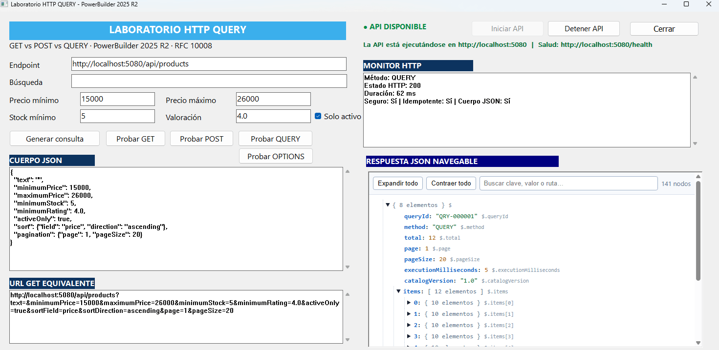 Miniatura de HTTP QUERY: the immediate future of API queries, artículo de Luis Avilan en Appeon Community